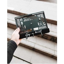 Pi Dekorasyon Motorsiklet Plakalık Gazi Mustafa Kemal Atatürk Imza Lazer Kesim Pleksi | Motor Plakalık