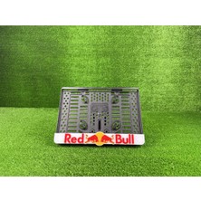 Pi Dekorasyon Redbull Beyaz 3D Kabrtmalı Pleksi Motor Plakalığı - 2