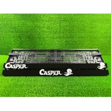 Pi Dekorasyon San Andreas Siyah 3D Kabrtmalı Pleksi Araba Plakalığı 1 Takım