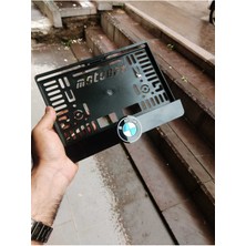 Pi Dekorasyon Motorsiklet Plakalık Bmw Lazer Kesim Pleksi Plakalık | Kişiye Özel Plakalık Uyumlu