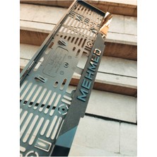 Pi Dekorasyon Plakalık Lazer Kesim Pleksi (2 Adet) Özel Üretim Mat Siyah | Isimli Plakalık | Kişiye Özel Plakalık