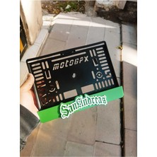 Pi Dekorasyon Motor Plakalık Lazer Kesim Pleksi 3D Kabartma / San Andreas