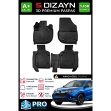 Modifiyecim  Honda Hr-V 3D Pro Havuzlu Paspas 2021 Üzeri A+ Kalite 3DS-SDZ139