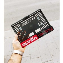 Pi Dekorasyon Motorsiklet Uyumlu Plakalık Aprilia Racing Lazer Kesim Pleksi|kişiye Özel Plakalık|isime Özel