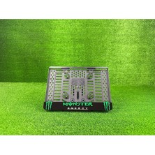 Pi Dekorasyon Altın Elbiseli Adam Aea Siyah 3D Kabrtmalı Pleksi Motor Plakalığı