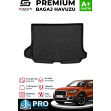 Modifiyecim  Audi Q2 3D Pro Bagaj Havuzu 2016 Üzeri A+ Kalite 3BH-SDZ012