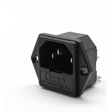 Maroces MR-213 Power Soket Erkek Fuseli Sigortalı Kulaklı