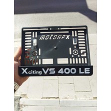 Pi Dekorasyon Motorsiklet Plakalık Vs 400 Le Lazer Kesim Pleksi