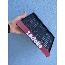 Pi Dekorasyon Tadelle 3D Kabrtmalı Pleksi Motor Plakalığı
