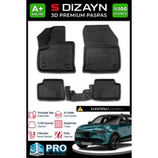 Modifiyecim  Alfa Romeo Junior Elektrikli 3D Pro Havuzlu Paspas 2024 Üzeri A+ Kalite 3DS-SDZ271