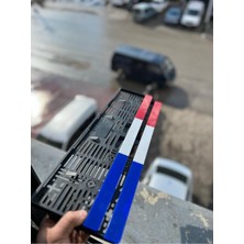 Pi Dekorasyon Fransız Model Pleksi Plakalık (Ön Arka 2 Adet)