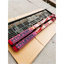 Pi Dekorasyon Plakalık Lazer Kesim Pleksi ( 2 Adet ) Hyundaı Kişiye Özel Plakalık | Isime Özel Plakalık