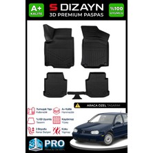 Modifiyecim  Vw Golf 4 3D Pro Havuzlu Paspas 1997-2005 A+ Kalite 3DS-SDZ217