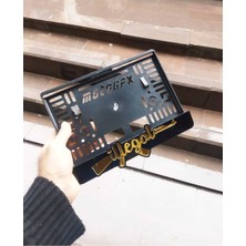 Pi Dekorasyon Motorsiklet Plakalık Lazer Kesim Pleksi / Illegal | Motor Plakalık | Isimli Plakalık