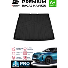 Modifiyecim  Peugeot 3008 Hybrid 3D Pro Bagaj Havuzu 2024 Üzeri A+ Kalite 3BH-SDZ219