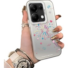 Ucuc Poco M6 Pro 4g Uyumlu Sert Akrilik Arka Silikon Kenar Lens Koruma Kılıf Zaferi Kutlama Temalı