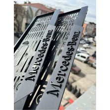 Pi Dekorasyon Mercedes Benz Model Mat Pleksi Plakalık