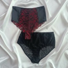 Bonbon Kadın Yüksek Bel 2'li Paket Slip Külot BB2176