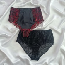 Bonbon Kadın Yüksek Bel 2'li Paket Slip Külot BB2175