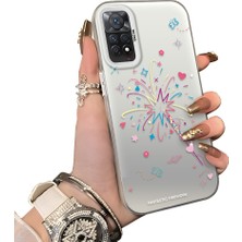 Ucuc Redmi Note 11 Pro 4g Uyumlu Sert Akrilik Arka Silikon Kenar Lens Koruma Kılıf Zaferi Kutlama Temalı