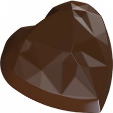 Mouldland Polikarbon Kalp Pralin Çikolata Kalıbı 10 gr | ML-1024