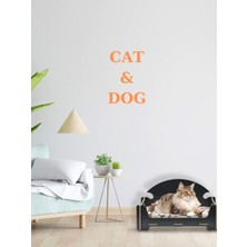 Feyza Design Rahat Kedi ve Köpek Yatağı 30X50 cm Siyah Yıkanabilir Duck Kumaş