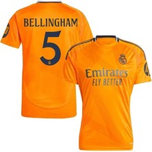 Jude Bellingham 2024/25 Yeni Sezon Deplasman Forması (Orange)