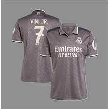 Vinicius Jr. 2024-25 Yeni Sezonu Real Madrid Alternatif Yetişkin Forması (Third)
