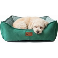 Feyza Design Yumuşak Dokulu Çıkarılabilir Minderli Yıkanabilir Evcil Hayvan Yatağı