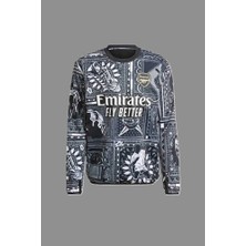 Arsenal 2023-24 Sezonu Özel Tasarımlı Maç Önü Yetişkin Forması