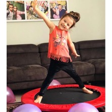 Hediye Bahçesi 102 cm (40 Inç) Kırmızı Trambolin