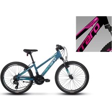 Carraro Force 401 Kadın Dağ Bisikleti 325H V 24 Jant 21 Vites Mat Siyah Fuşya Beyaz