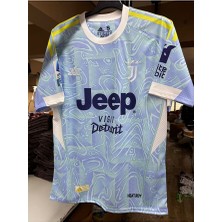 Juventus 2025/26 Yeni Sezon Isimsiz Deplasman Forması (Mavi)