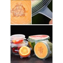 PremiumPort Esnek Silikon Kapaklar 6'lı Tazelik Koruma Seti