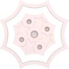 Motifpiyer Tavan Spot Göbegi-Motifli-Sekizgen-İçegri-20-86cm-Dış-Çitali