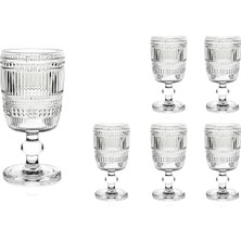 Mikasa Moor Retro Kristal Kesimli 6lı Ayaklı Cam Bardak 210ML P387.117082
