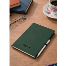 Papira Notebook Termo Deri Kapaklı 80 gr Ivory 96 Yaprak Çizgili A5 Defter