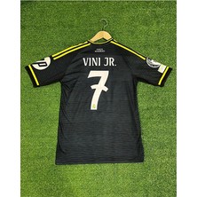 Real Madrid 2025/26 Sezonu Vini Jr Deplasman Forması (Gri)