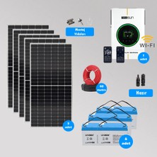 Cks Enerji Cks Enerjı 4kw Hazır Solar Paket Kolay Kurulum (Maksimum Paket)