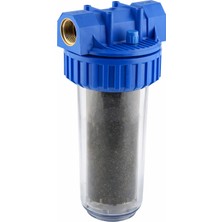 Sufil 322 1" Aktif Karbonlu Tesisat Su Filtresi | Tortu, Klor ve Kötü Koku Önleyici | Anahtar Hediyeli