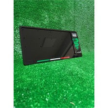 Pi Dekorasyon Alfa Romeo Giulietta Ön Tampon Çıkıntısını Kapatan Kare Plakaya Uyumlu 1 Adet Plakalık Yeşil Beyaz