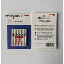 Pfaff Sıkı Dokuma Kumaş Iğnesi (Polyester, Ipek...) (1 Paket=5 Adet) (821202096)