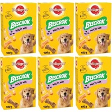 Pedigre Biscrok Multi Mix Köpek Ödül Bisküvisi 500 gr x 6 Adet