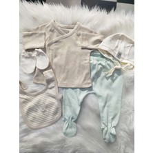 Caramel Yıldız Detaylı Beşli Hastane Çıkışı