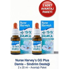 Nurse Harvey's Gg Plus Postbiyotik Damla 20 ml x 2 Adet - Yeni Nesil Sindirim Desteği Avantaj Paketi