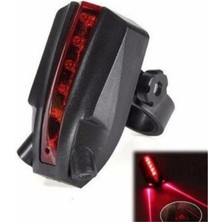 Tail Taıl Lıght Arka Işık 2 Lazer 5 LED Siyah