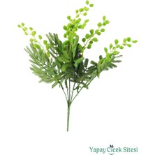 Yapay Çiçek Sitesi Yapay Akasya (Mimosa) Yeşillik Demeti 5 Dal
