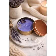 Akanart Lavanta Kokulu Doğal Soya Mumu – 7. Çakra Meditasyon Mum