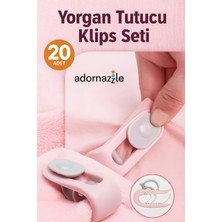PremiumPort Yorgan ve Nevresim Tutucu Klips Seti, Pratik ve Kullanışlı Ürün