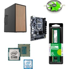 EFSOFFİCE0006 - I3 6. Nesil 8gb Ram 256GB SSD  Ofis Bilgisayarı
